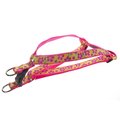 Sassy Dog Wear Passion Flowers Pink Dog Harness Adjusts 18-24 in. Medium PASSION FLOWER PINK3-H